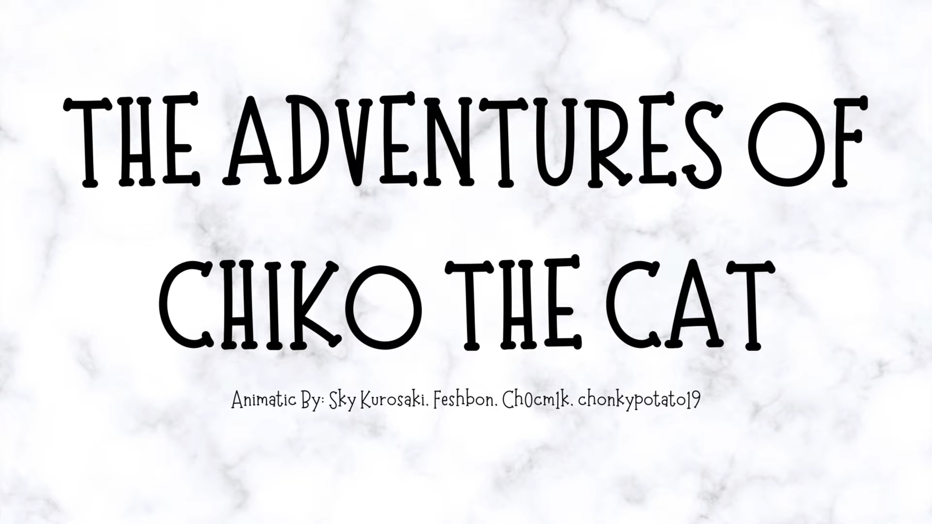 College Academic Project (Animatic)